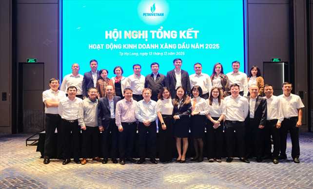 Petrovietnam tổ chức Hội nghị tổng kết hoạt động kinh doanh xăng dầu năm 2025 Petrovietnam tổ chức Hội nghị tổng kết hoạt động kinh doanh xăng dầu năm 2025