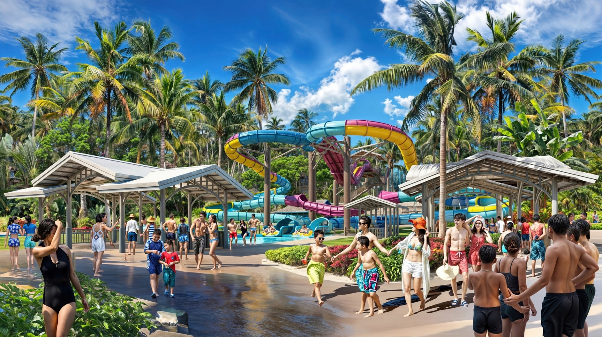 Casa liền kề công viên nước Sun World Vũng Tàu quy mô gần 15ha, dự kiến khai trương vào tháng 2/2026. Casa liền kề công viên nước Sun World Vũng Tàu quy mô gần 15ha, dự kiến khai trương vào tháng 2/2026.