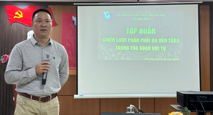 Tập huấn giải pháp nâng cao năng lực quản trị tòa soạn hội tụ