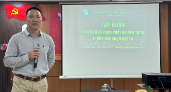 Tập huấn giải pháp nâng cao năng lực quản trị tòa soạn hội tụ