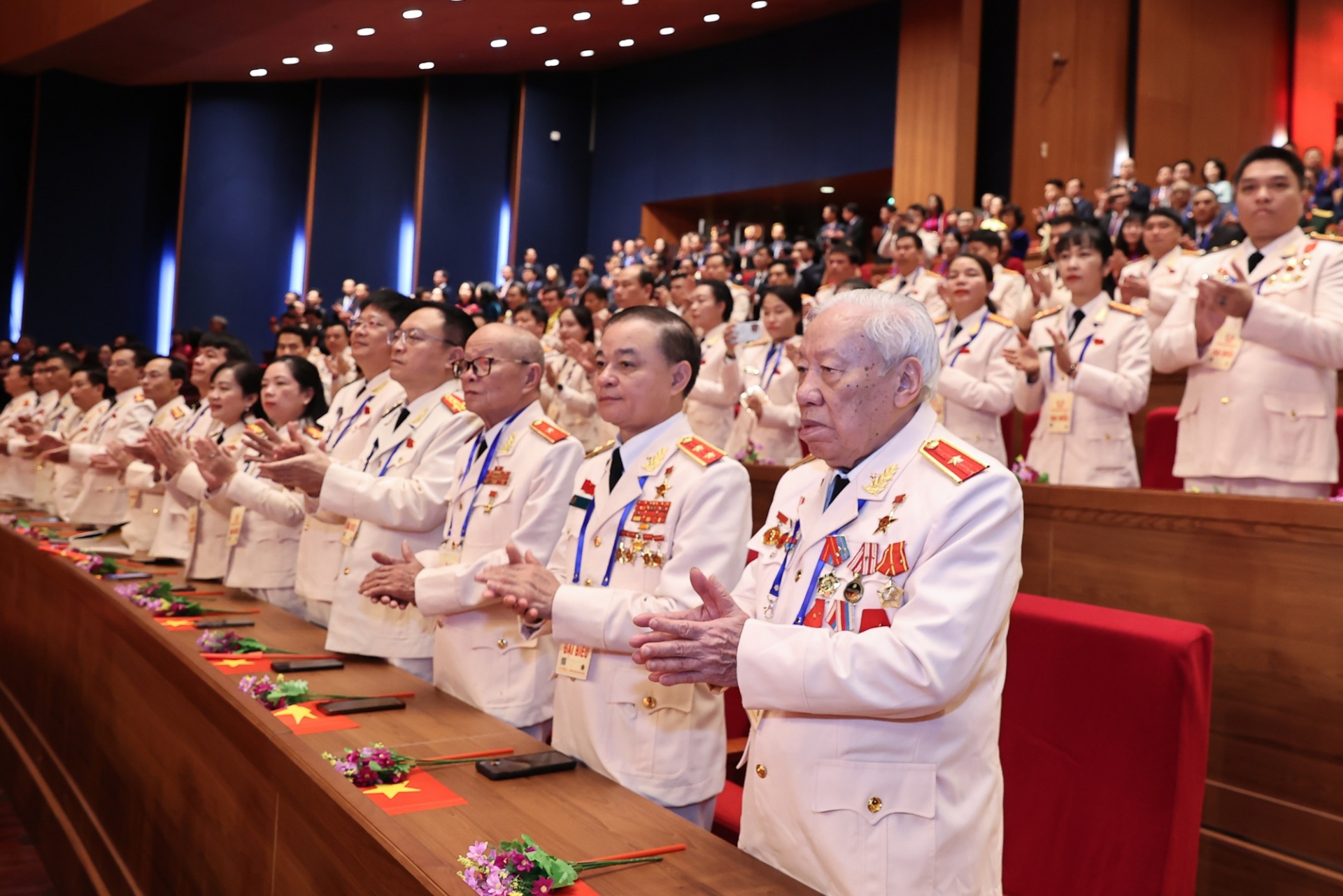   Đại biểu dự đại hội. (Ảnh: TTXVN)