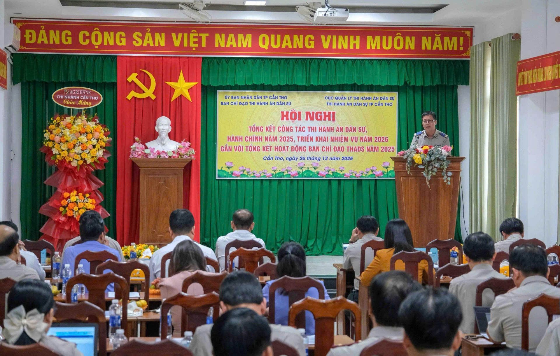 Năm 2025 Ngành Thi hành án dân sự TP Cần Th giải quyết 50.869 vụ việc