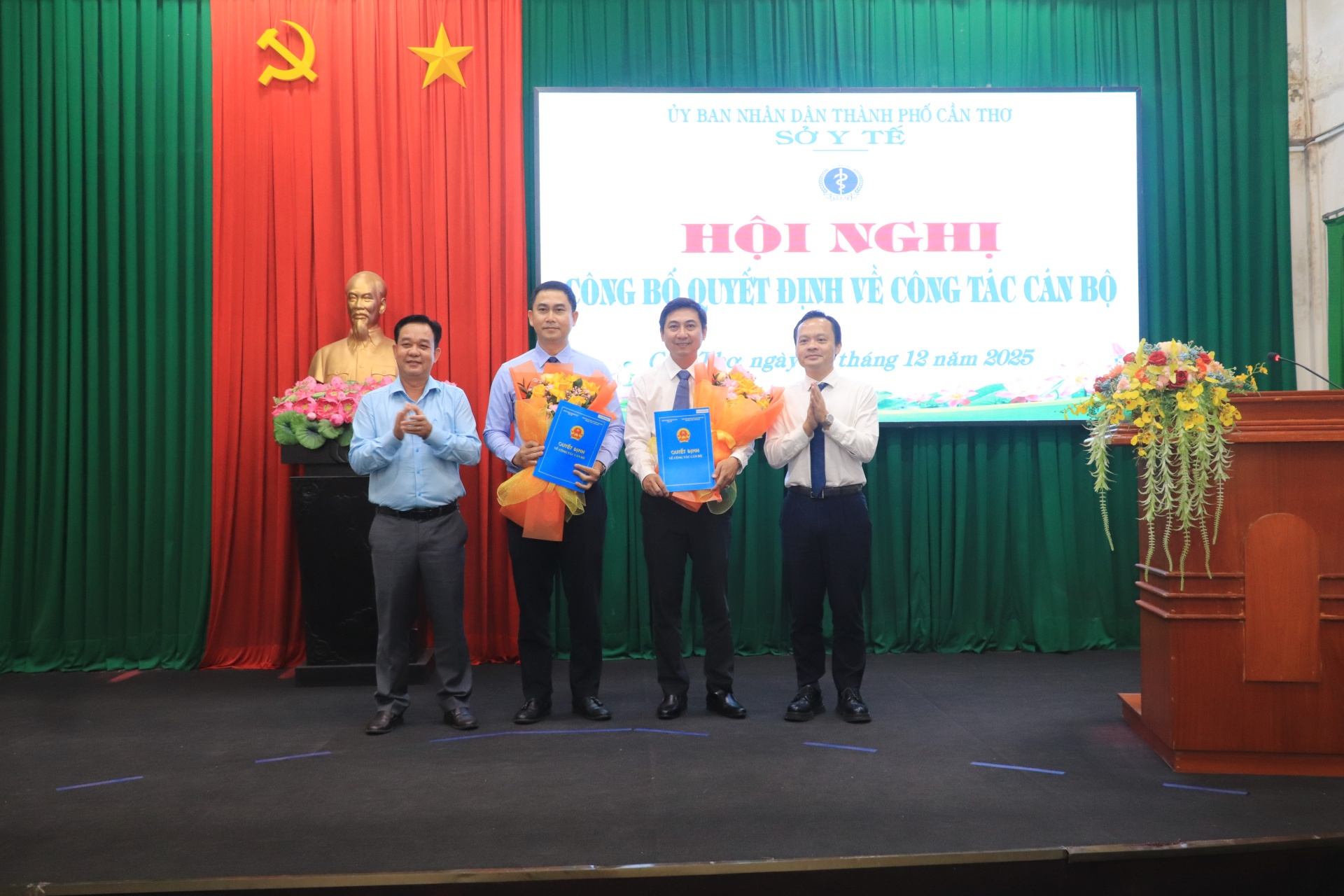 Bổ nhiệm lãnh đạo Bệnh viện Đa khoa TP. Cần Thơ, Bệnh viện Mắt - Răng hàm mặt TP. Cần Thơ