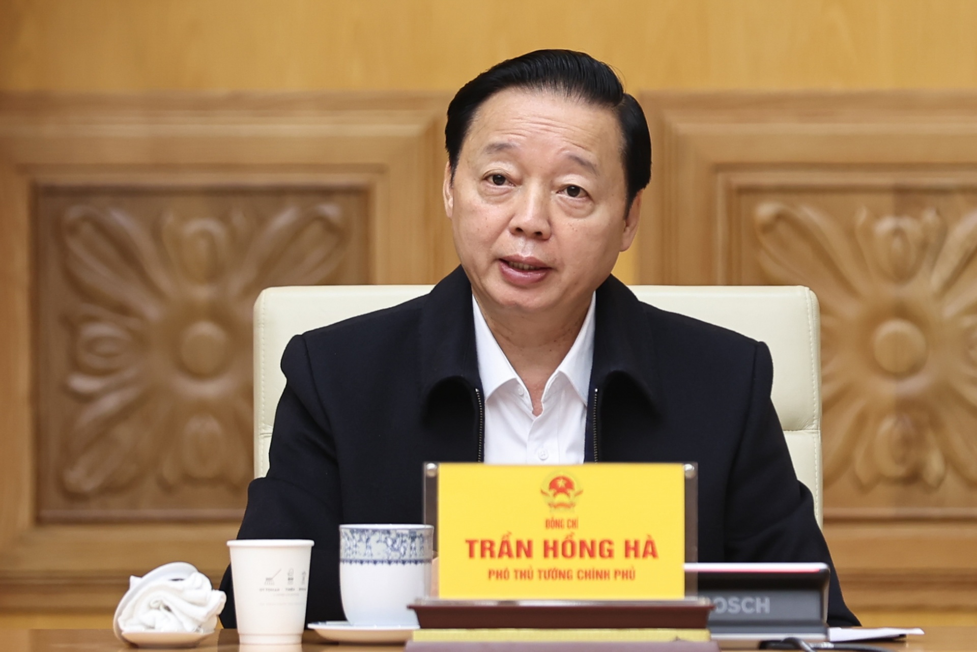 Phó Thủ tướng Chính phủ Trần Hồng Hà phát biểu - Ảnh: VGP Phó Thủ tướng Chính phủ Trần Hồng Hà phát biểu - Ảnh: VGP