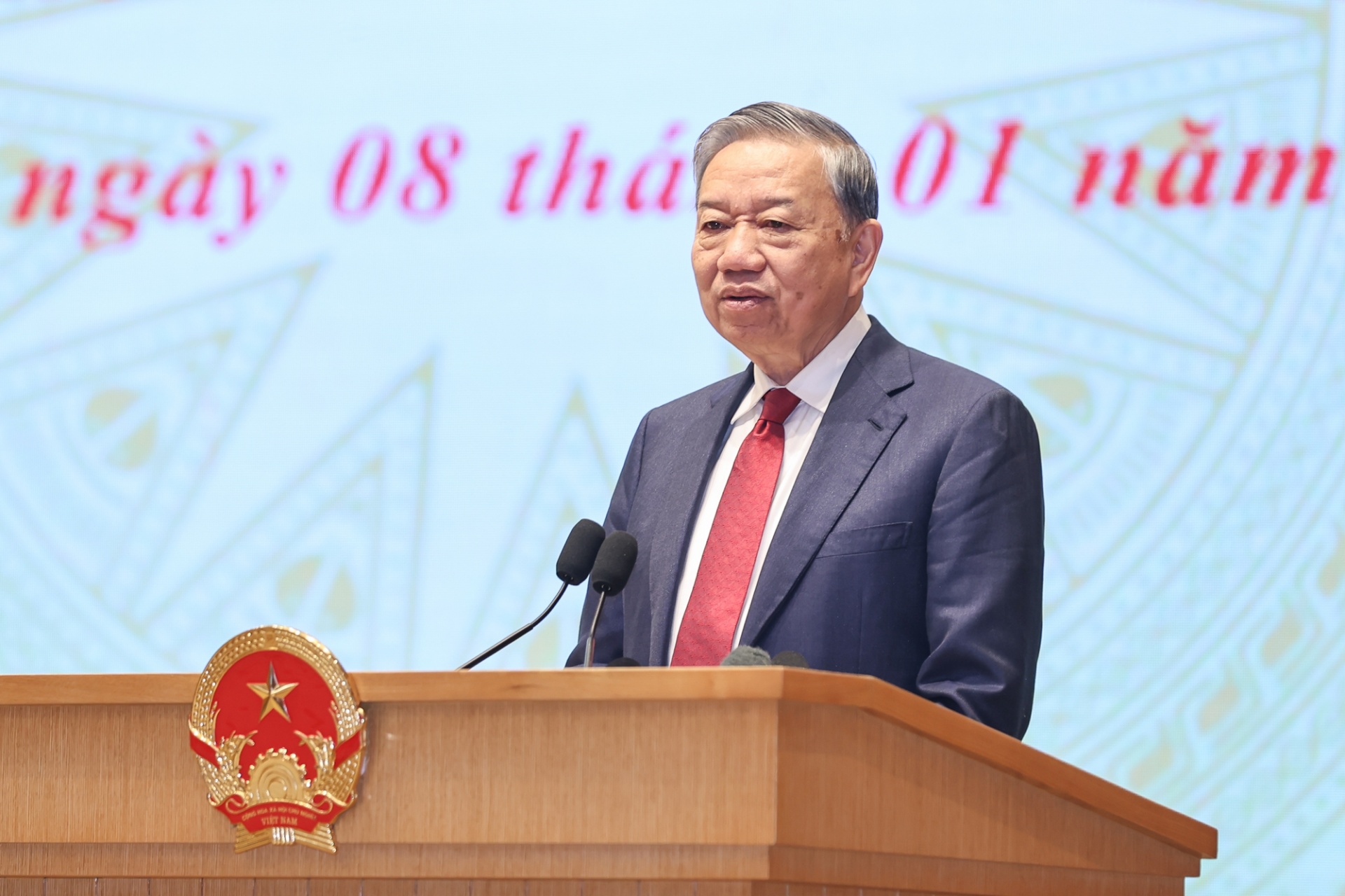 Phát biểu chỉ đạo của Tổng Bí thư Tô Lâm tại Hội nghị toàn quốc Chính phủ và chính quyền địa phương