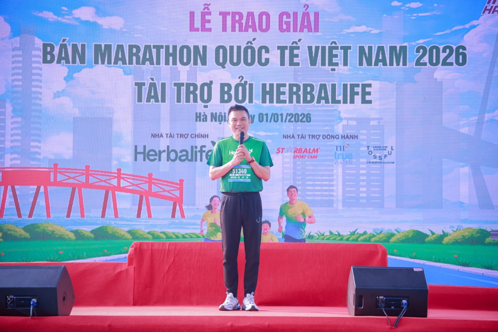 Hơn 7.000 vận động viên tham gia “Giải bán marathon Quốc tế Việt Nam tài trợ bởi Herbalife 2026”