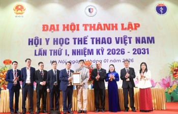 Ra mắt Hội Y học Thể thao Việt Nam - Dấu mốc quan trọng cho sự phát triển chuyên sâu của nền y học thể thao nước nhà