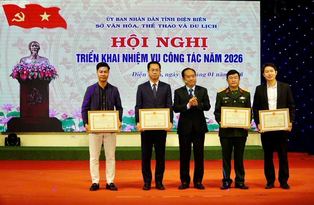 Điện Biên đặt mục tiêu đón hơn 1,6 triệu lượt khách với doanh thu gần 3.000 tỷ đồng năm 2026