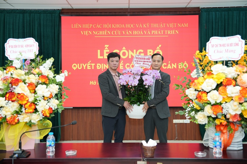 Ông Nguyễn Tiến Dũng được bổ nhiệm Tổng Biên tập Tạp chí điện tử Văn hoá và Phát triển