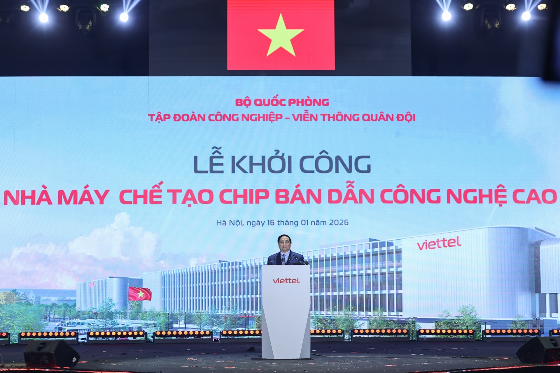 Thủ tướng cho biết, sau nhiều năm nỗ lực triển khai, ngành công nghiệp chip bán dẫn Việt Nam đã đạt được những kết quả quan trọng - Ảnh: VGP Thủ tướng cho biết, sau nhiều năm nỗ lực triển khai, ngành công nghiệp chip bán dẫn Việt Nam đã đạt được những kết quả quan trọng - Ảnh: VGP