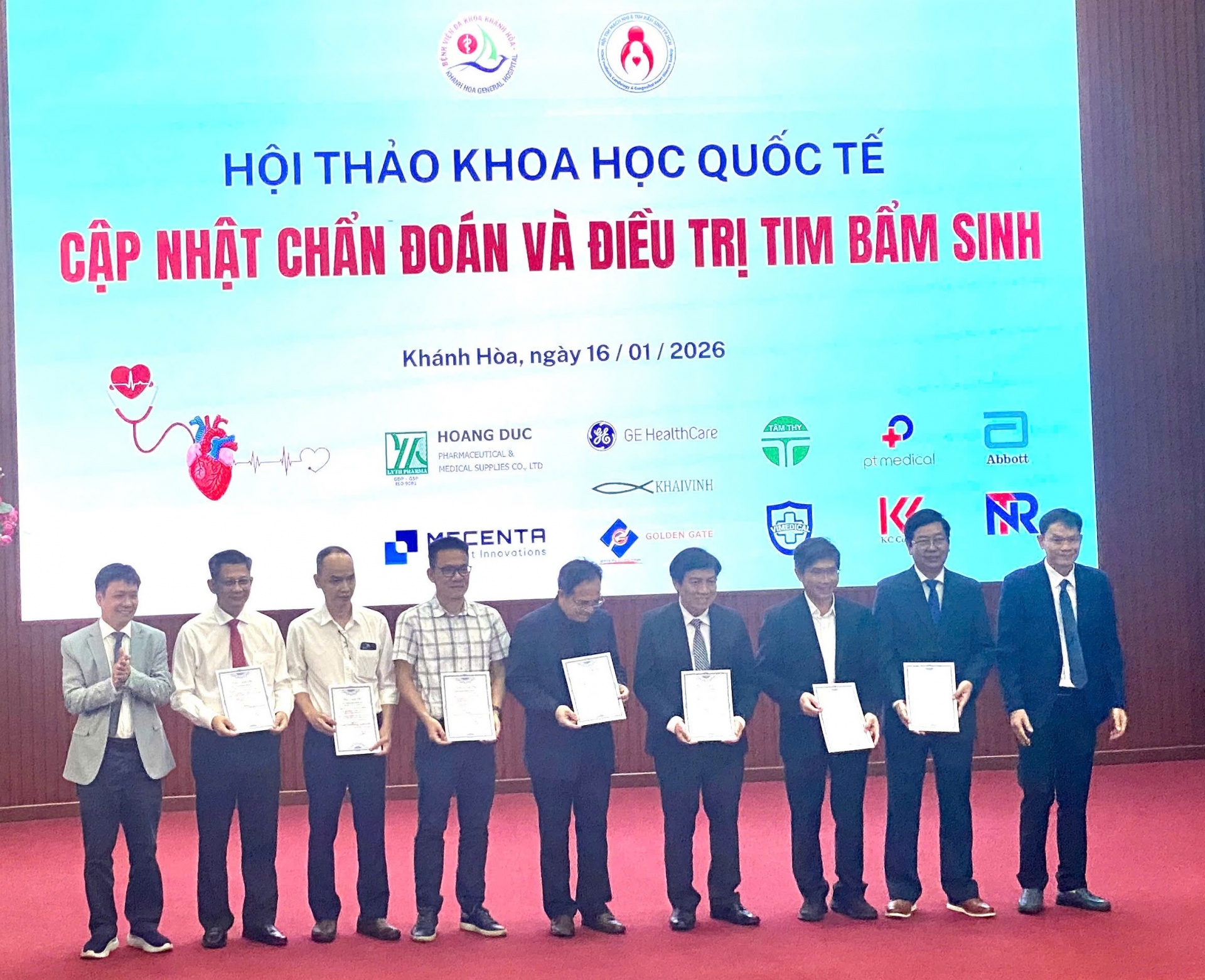 Hội thảo khoa học quốc tế “Cập nhật chẩn đoán và điều trị tim bẩm sinh” tại Khánh Hoà