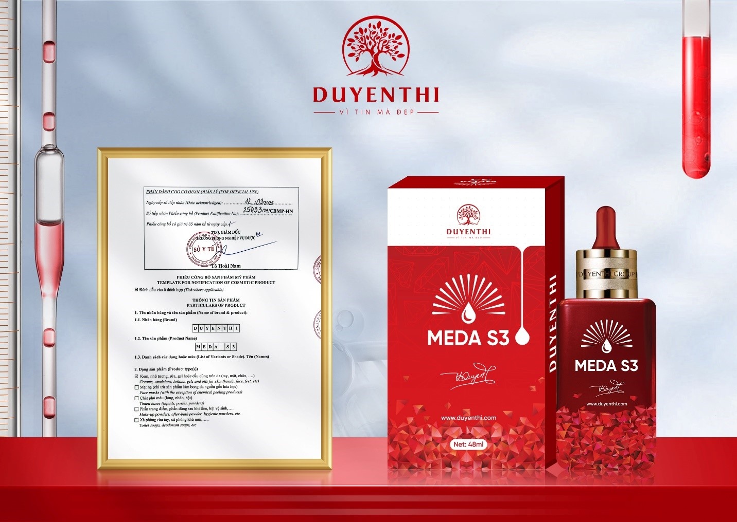 Nghiên cứu ứng dụng D-Panthenol và hệ nền sinh học: Bước tiến mới của DUYENTHI GROUP trong phục hồi hàng rào bảo vệ da Nghiên cứu ứng dụng D-Panthenol và hệ nền sinh học: Bước tiến mới của DUYENTHI GROUP trong phục hồi hàng rào bảo vệ da