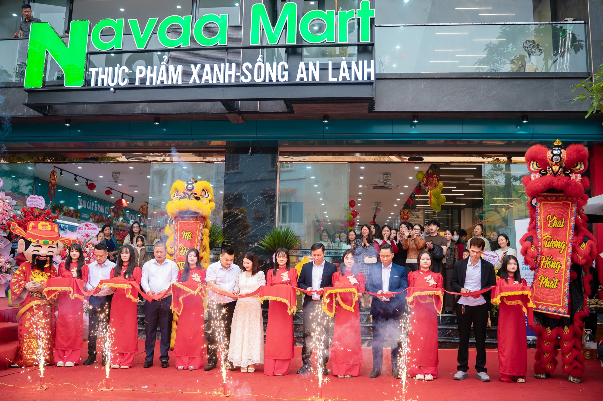 Khai trương siêu thị Navaa Mart tại Phú Thọ, mang đến không gian mua sắm hiện đại cho người dân địa phương
