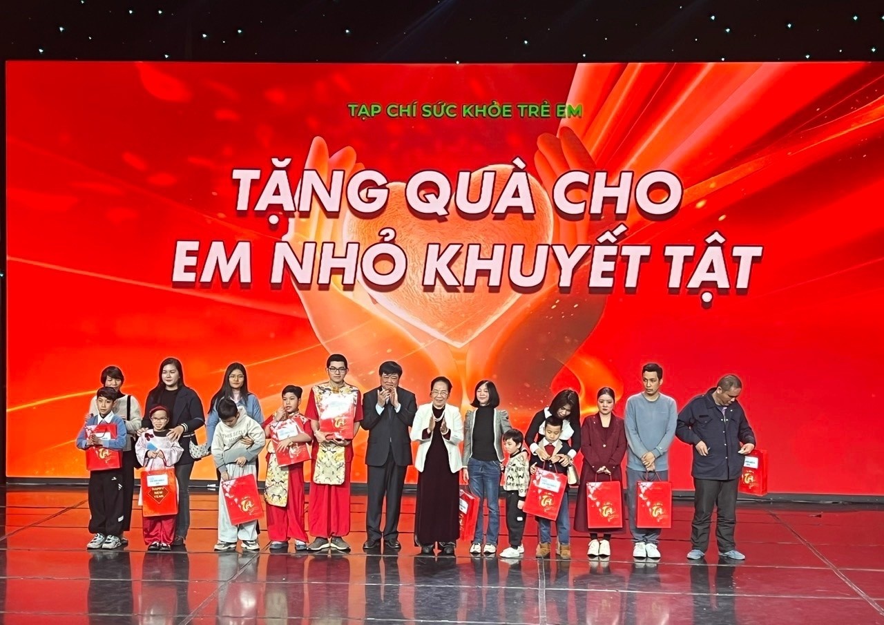 Lan tỏa tinh thần nhân ái tiếp sức tương lai cho trẻ em khuyết tật