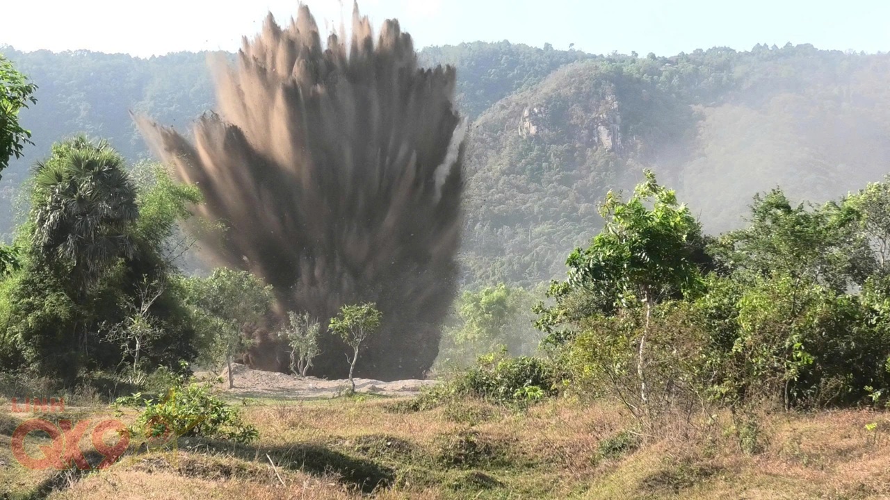 Công binh Quân khu 9 hủy nổ an toàn 4,344 tấn bom, mìn, vật nổ