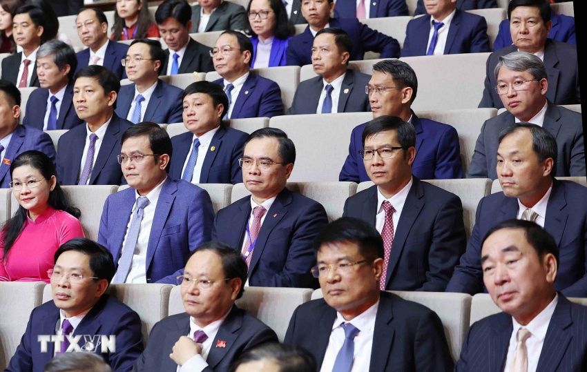 Tổng Bí thư dự Lễ tuyên dương Bí thư Chi bộ xuất sắc và trao Giải Búa liềm Vàng