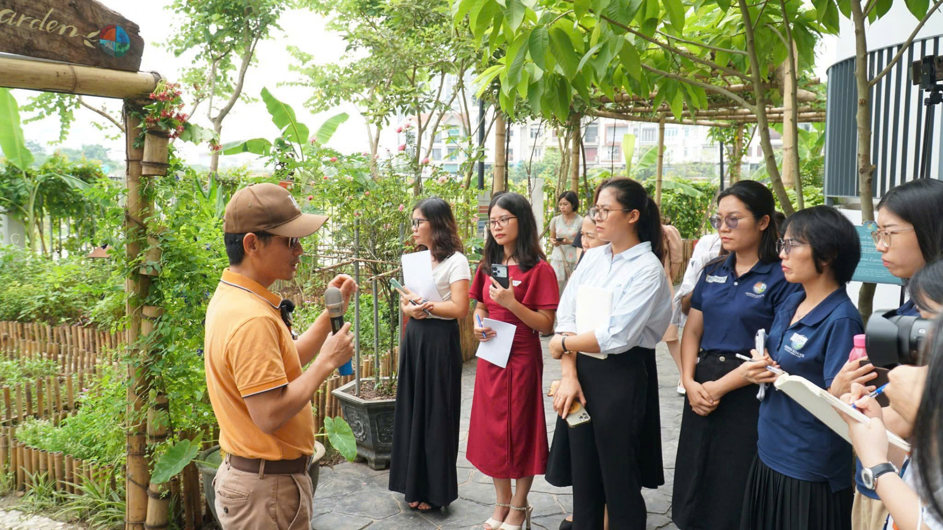 Chuỗi sự kiện “Vườn trường sinh thái - Không gian kết nối và giáo dục tích hợp liên môn”: Thúc đẩy giáo dục bền vững từ trải nghiệm thực tiễn