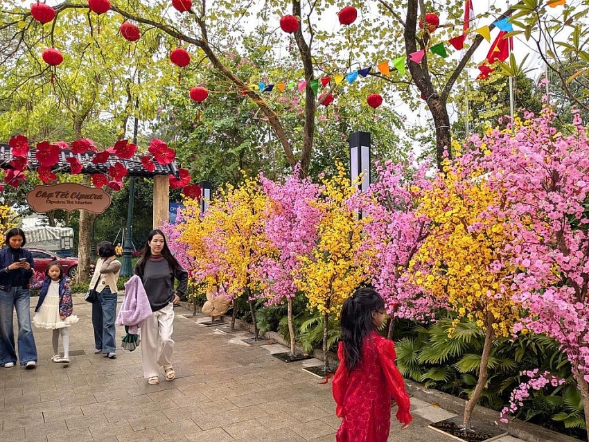 Chợ tết Ciputra 2026: Dấu ấn xuân Việt trong không gian sống quốc tế đẳng cấp