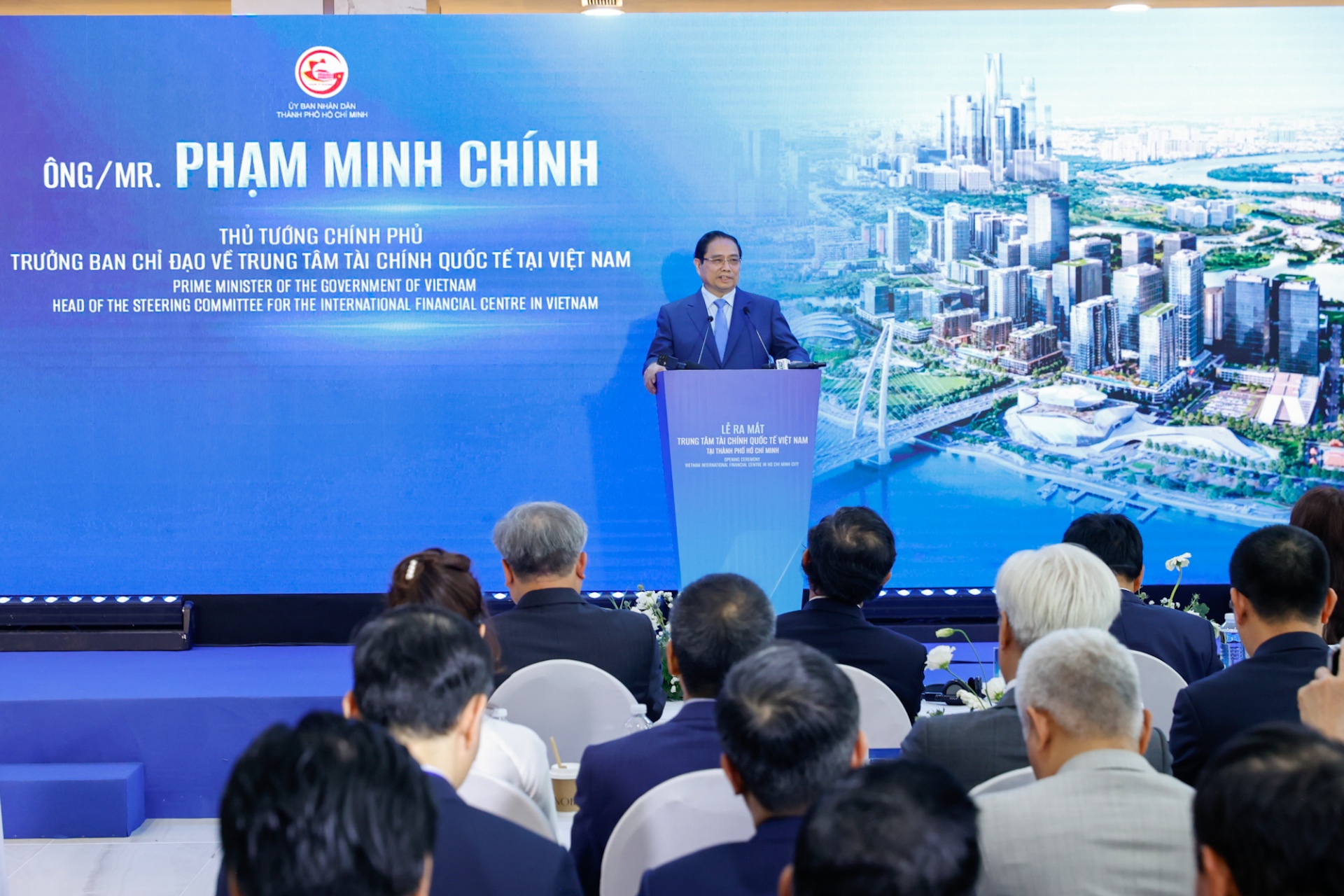   Thủ tướng: Thành công của Trung tâm Tài chính Quốc tế tại TPHCM và Đà Nẵng đòi hỏi trách nhiệm và sự hành động chung của toàn hệ thống chính trị, của mọi người dân, doanh nghiệp và các cá nhân, tổ chức liên quan - Ảnh: VGP