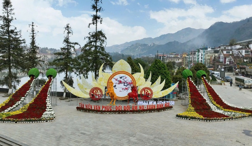 Phường Sa Pa (Lào Cai): Khánh thành không gian chào năm mới Xuân Bính Ngọ 2026 Phường Sa Pa (Lào Cai): Khánh thành không gian chào năm mới Xuân Bính Ngọ 2026