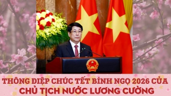 Thư chúc Tết Xuân Bính Ngọ 2026 của Chủ tịch nước Lương Cường