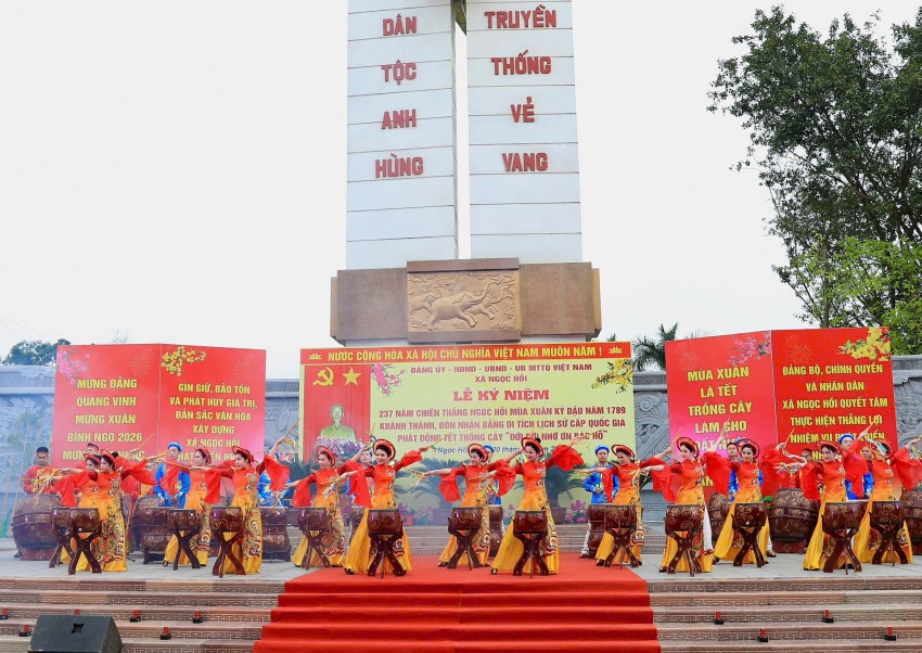 Kỷ niệm 237 năm Chiến thắng Ngọc Hồi và khánh thành Di tích lịch sử cấp quốc gia