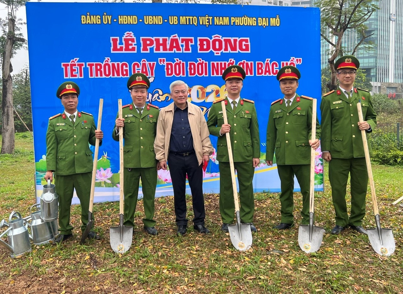 Phường Đại Mỗ lan tỏa khí thế đầu xuân qua Lễ phát động Tết trồng cây Xuân Bính Ngọ 2026 Phường Đại Mỗ lan tỏa khí thế đầu xuân qua Lễ phát động Tết trồng cây Xuân Bính Ngọ 2026