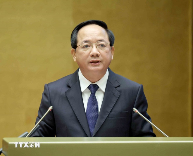 Đồng chí Trịnh Văn Quyết, Ủy viên Bộ Chính trị, Bí thư Trung ương Đảng, Trưởng Ban Tuyên giáo và Dân vận Trung ương quán triệt nội dung trọng tâm của Nghị quyết số 80-NQ/TW của Bộ Chính trị về phát triển văn hóa Việt Nam. (Ảnh: TTXVN)