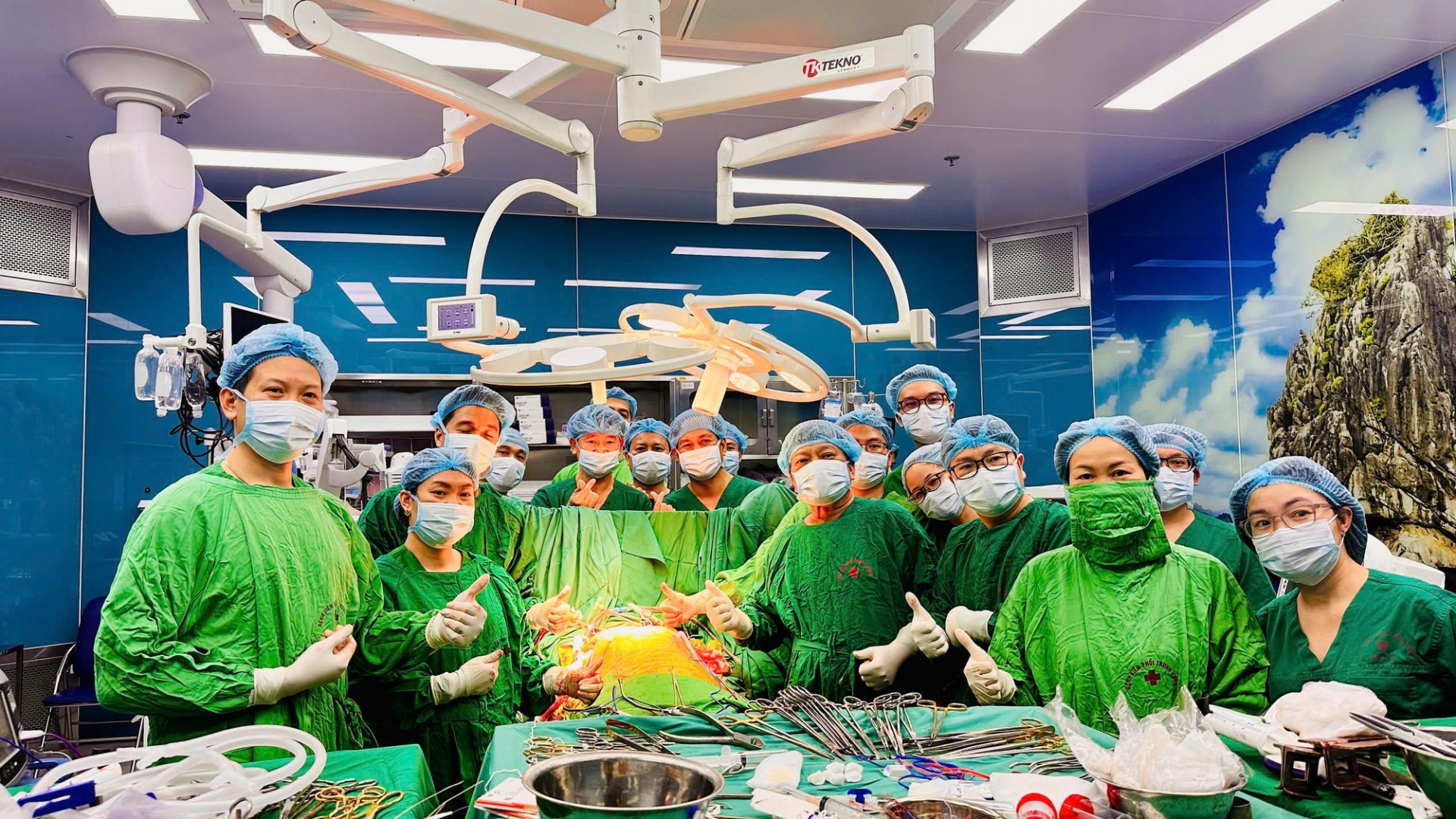 Trong tương lai, Bệnh viện Phổi Trung ương hoàn toàn có thể ghép phổi 50 ca/năm nếu có nguồn tạng hiến - Ảnh: VGP