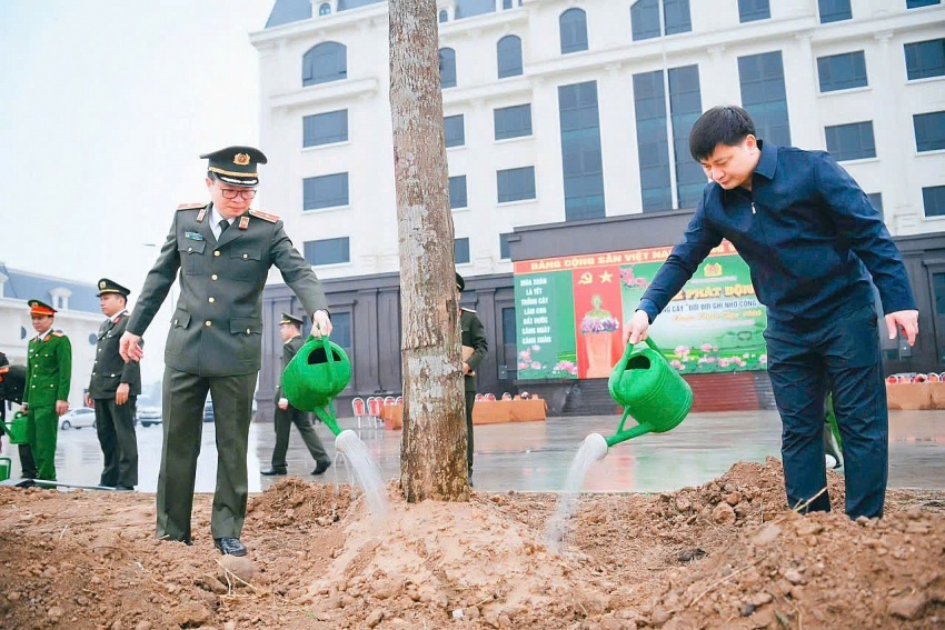 Công an tỉnh Phú Thọ phát động “Tết trồng cây - đời đời nhớ ơn Bác Hồ” Xuân Bính Ngọ năm 2026