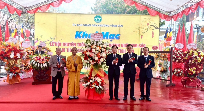 Khai hội xuân và khánh thành ngôi Tam Bảo tại chùa Tích Sơn – Dấu ấn tâm linh giữa lòng Vĩnh Yên