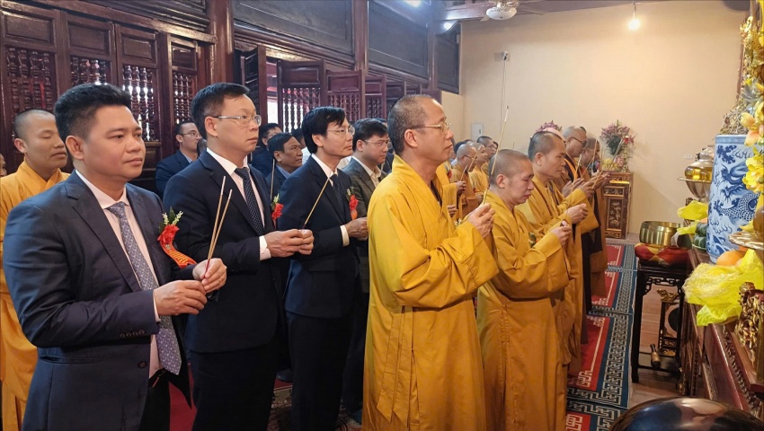 Khai hội xuân và khánh thành ngôi Tam Bảo tại chùa Tích Sơn – Dấu ấn tâm linh giữa lòng Vĩnh Yên
