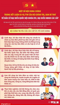 Kết luận 03-KL/TW của Bộ Chính trị, Ban Bí thư về lãnh đạo công tác bầu cử