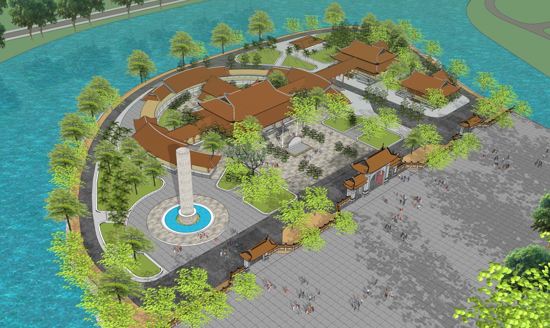 Cà Mau khởi công xây dựng Đền tưởng niệm Anh hùng liệt sĩ và người có công Cà Mau khởi công xây dựng Đền tưởng niệm Anh hùng liệt sĩ và người có công