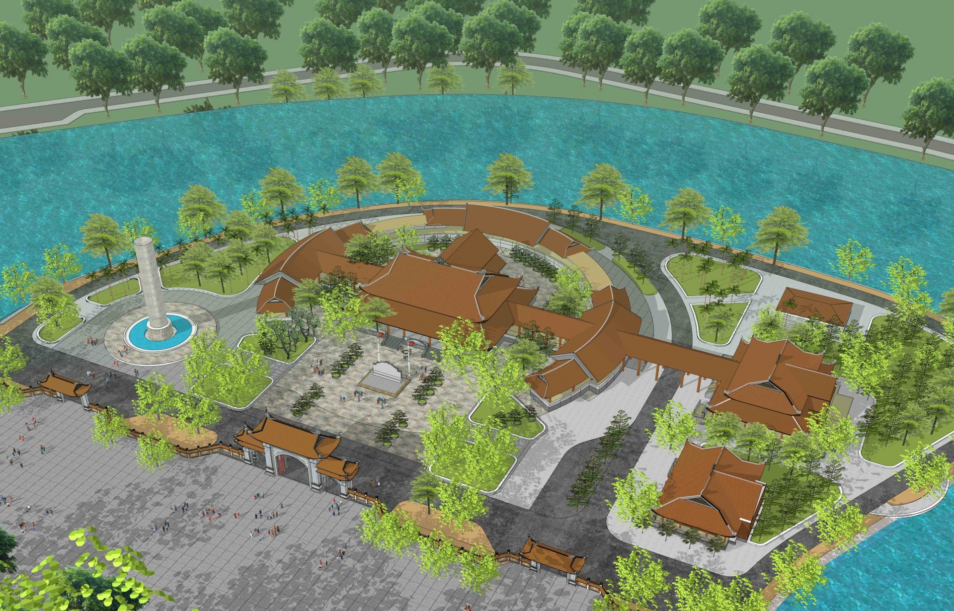 Cà Mau khởi công xây dựng Đền tưởng niệm Anh hùng liệt sĩ và người có công Cà Mau khởi công xây dựng Đền tưởng niệm Anh hùng liệt sĩ và người có công