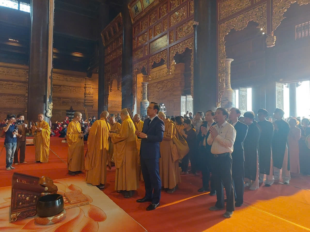 Hội xuân Tam Chúc - Dấu ấn văn hóa nghệ thuật trong không gian Di tích quốc gia đặc biệt