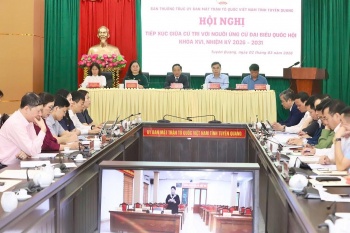 Tuyên Quang: Trưởng Ban Tuyên giáo và Dân vận Trung ương Trịnh Văn Quyết tiếp xúc cử tri tại đơn vị bầu cử số 3