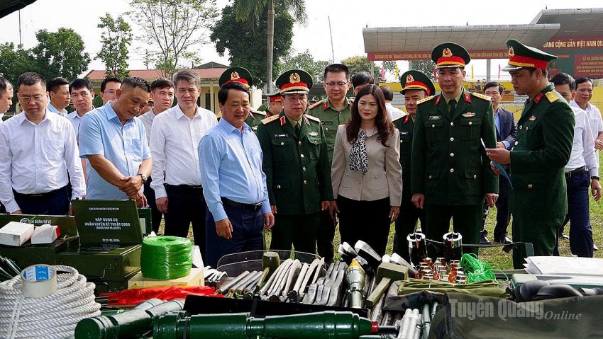Tuyên Quang: Nâng cao chất lượng huấn luyện, chủ động bảo đảm an ninh cho ngày hội toàn dân