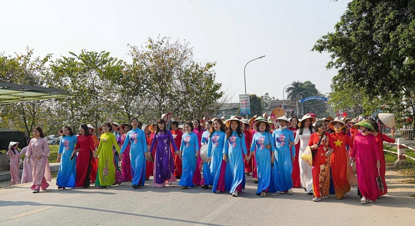 Phụ nữ Điện Biên hưởng ứng Tuần lễ Áo dài năm 2026 Phụ nữ Điện Biên hưởng ứng Tuần lễ Áo dài năm 2026