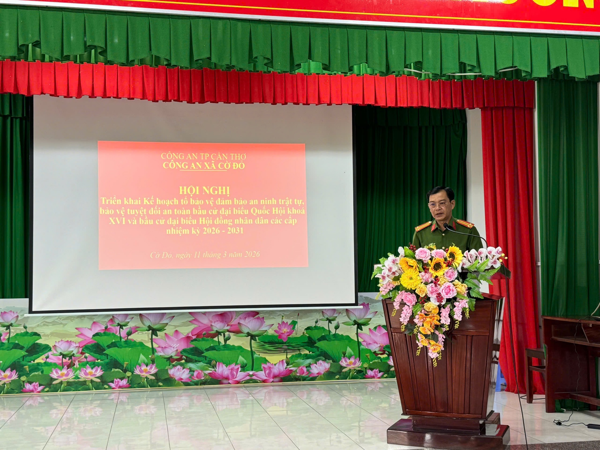 Cần Thơ chủ động các phương án bảo vệ an ninh ngày bầu cử