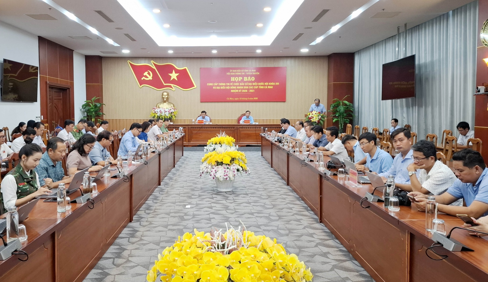 Không khí hướng về ngày bầu cử lan tỏa khắp các địa phương ở Cà Mau