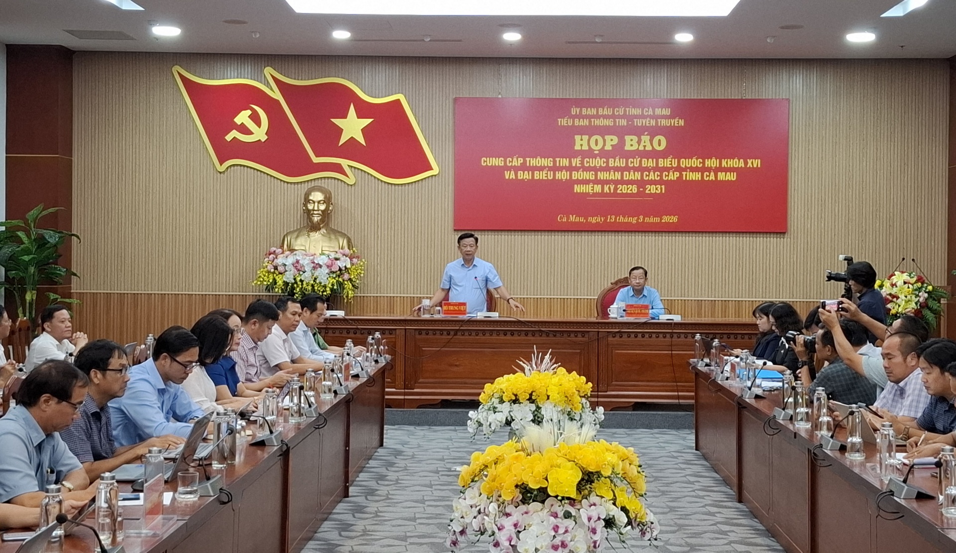 Không khí hướng về ngày bầu cử lan tỏa khắp các địa phương ở Cà Mau