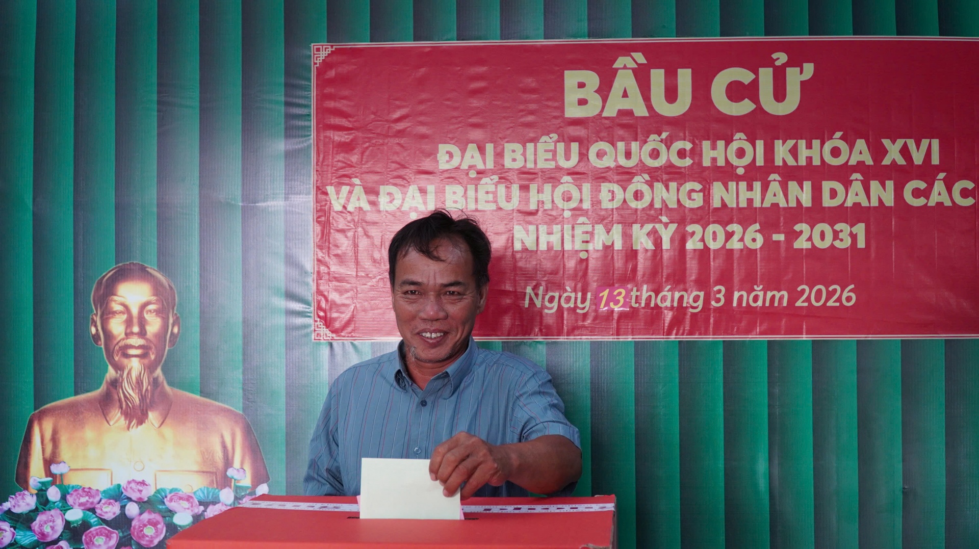 Không khí hướng về ngày bầu cử lan tỏa khắp các địa phương ở Cà Mau