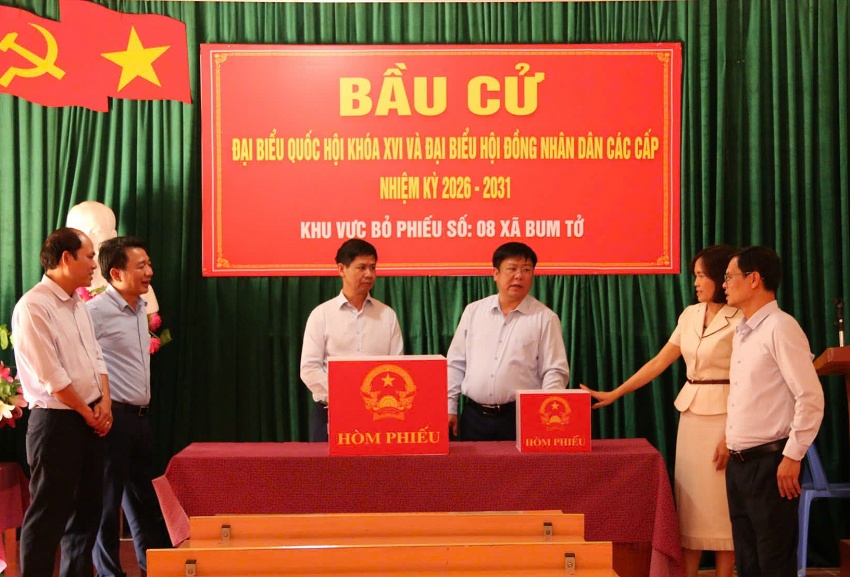 Lai Châu: Mỗi lá phiếu gửi gắm niềm tin của cử tri Lai Châu: Mỗi lá phiếu gửi gắm niềm tin của cử tri