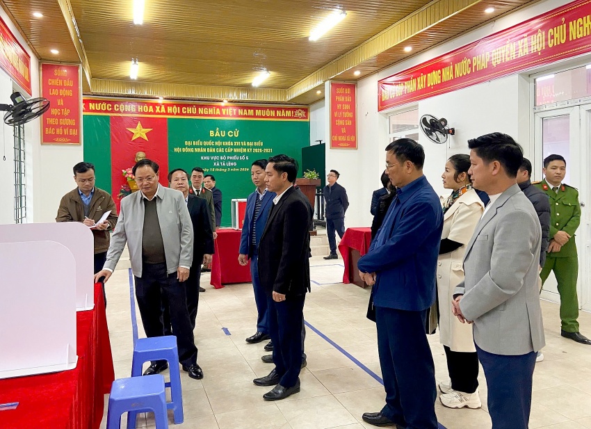 Lai Châu: Mỗi lá phiếu gửi gắm niềm tin của cử tri Lai Châu: Mỗi lá phiếu gửi gắm niềm tin của cử tri