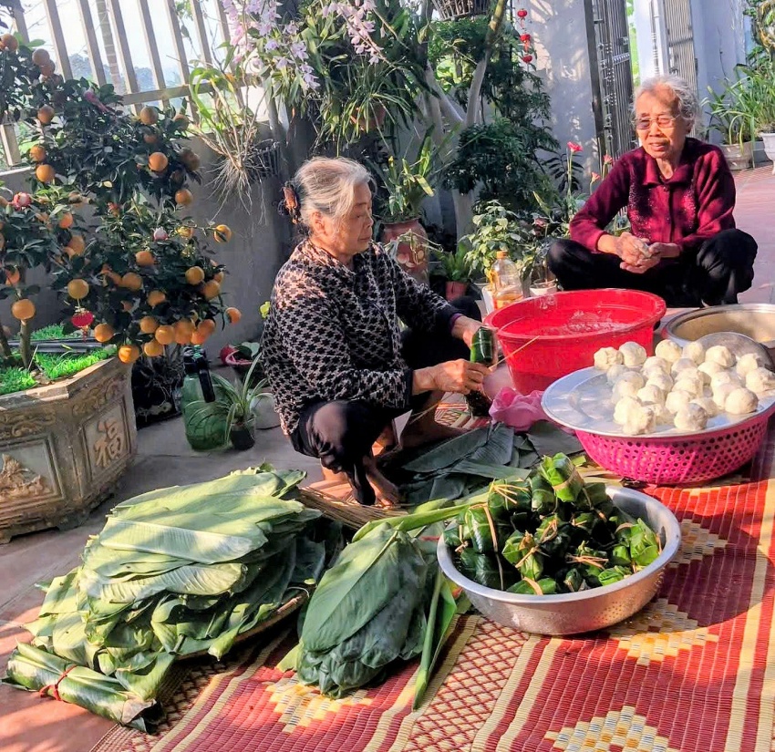 Tết Lùng Cùng và sự tích bánh khúc ở Ninh Bình