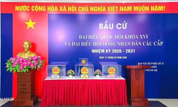 Bắt đầu cuộc bầu cử đại biểu Quốc hội khóa XVI và HĐND các cấp trong cả nước