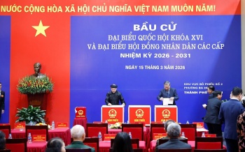 Gần 79 triệu cử tri đi bầu ĐBQH khóa XVI và HĐND các cấp nhiệm kỳ 2026 - 2031 trong ngày hội non sông