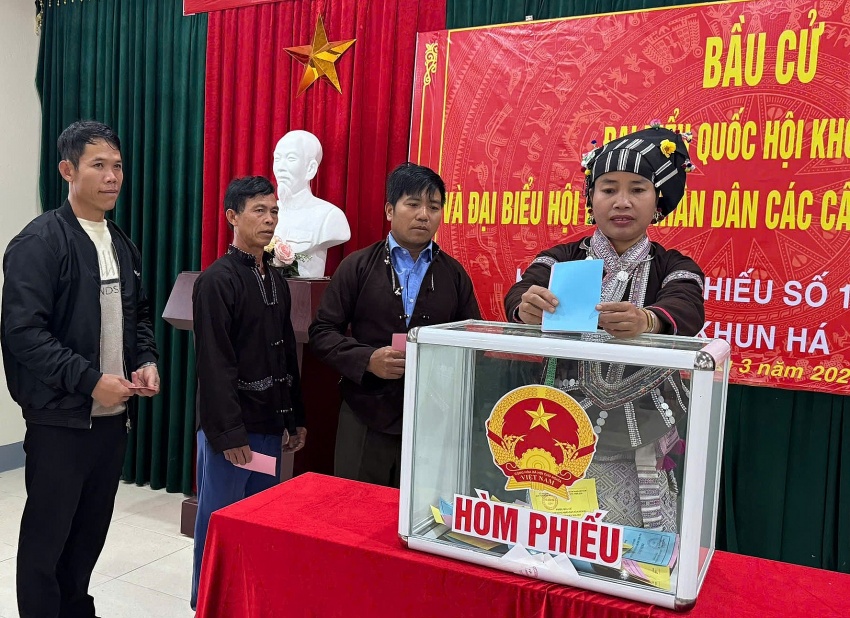 Lai Châu: Niềm tin của cử tri trong Ngày hội bầu cử Lai Châu: Niềm tin của cử tri trong Ngày hội bầu cử