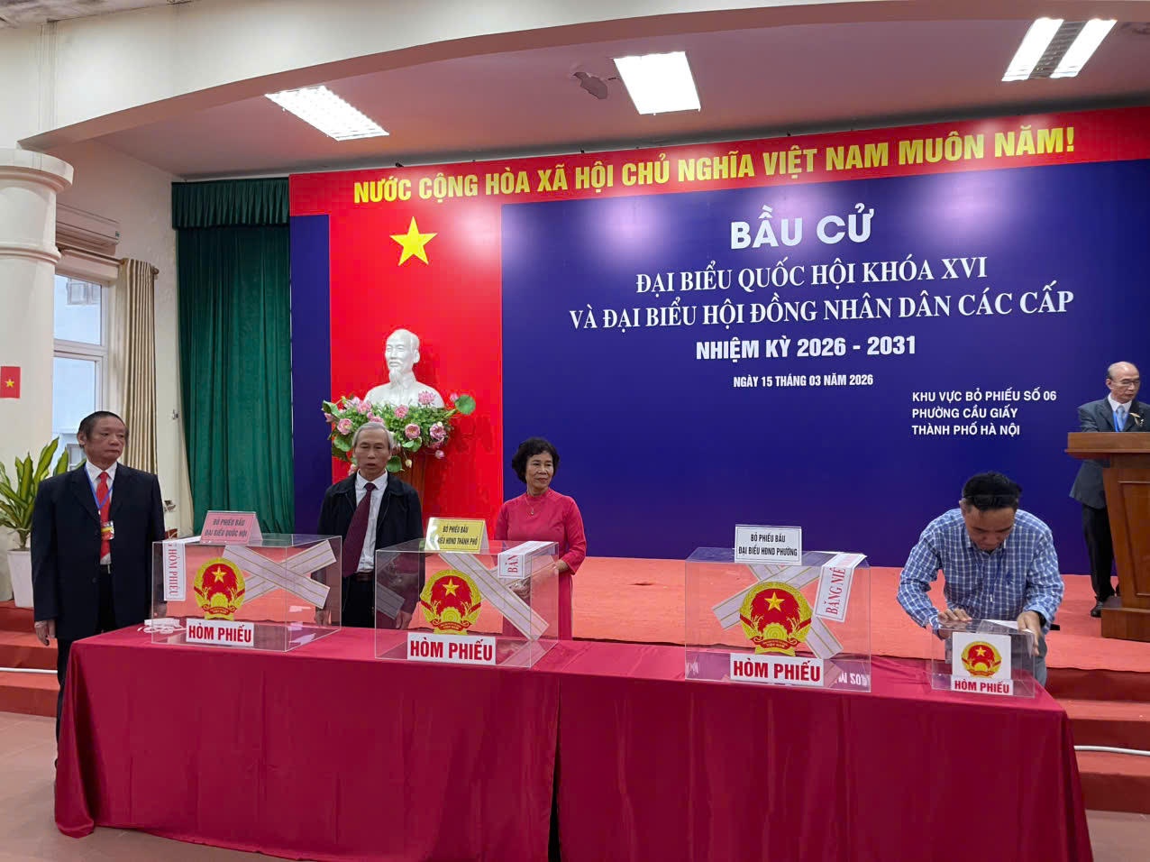 Tinh thần, trách nhiệm cao của cử tri Thủ đô